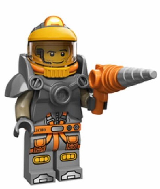 Lego Space MIner Minifigure Series 12